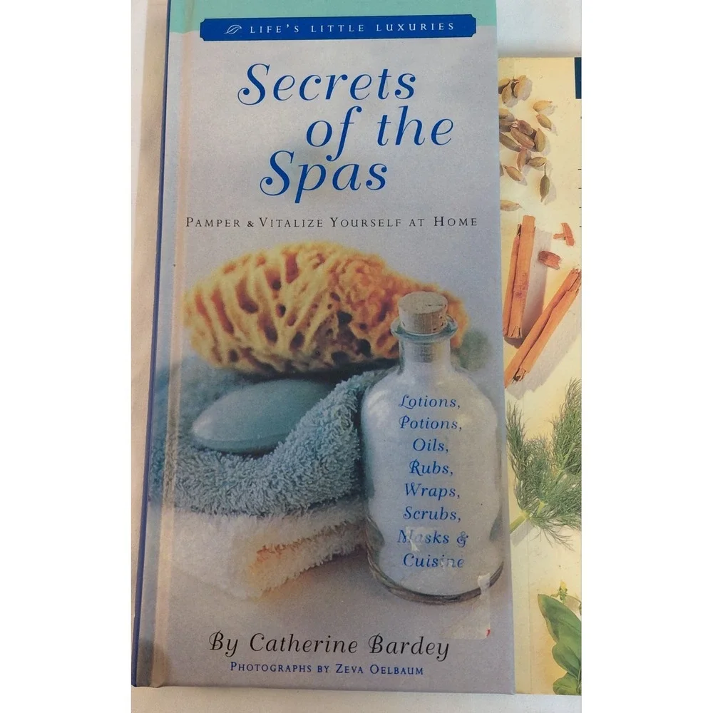 Spa & Essential Oils Book Lot 2 Catherine Bardey Curtis Wellness Aromatherapy